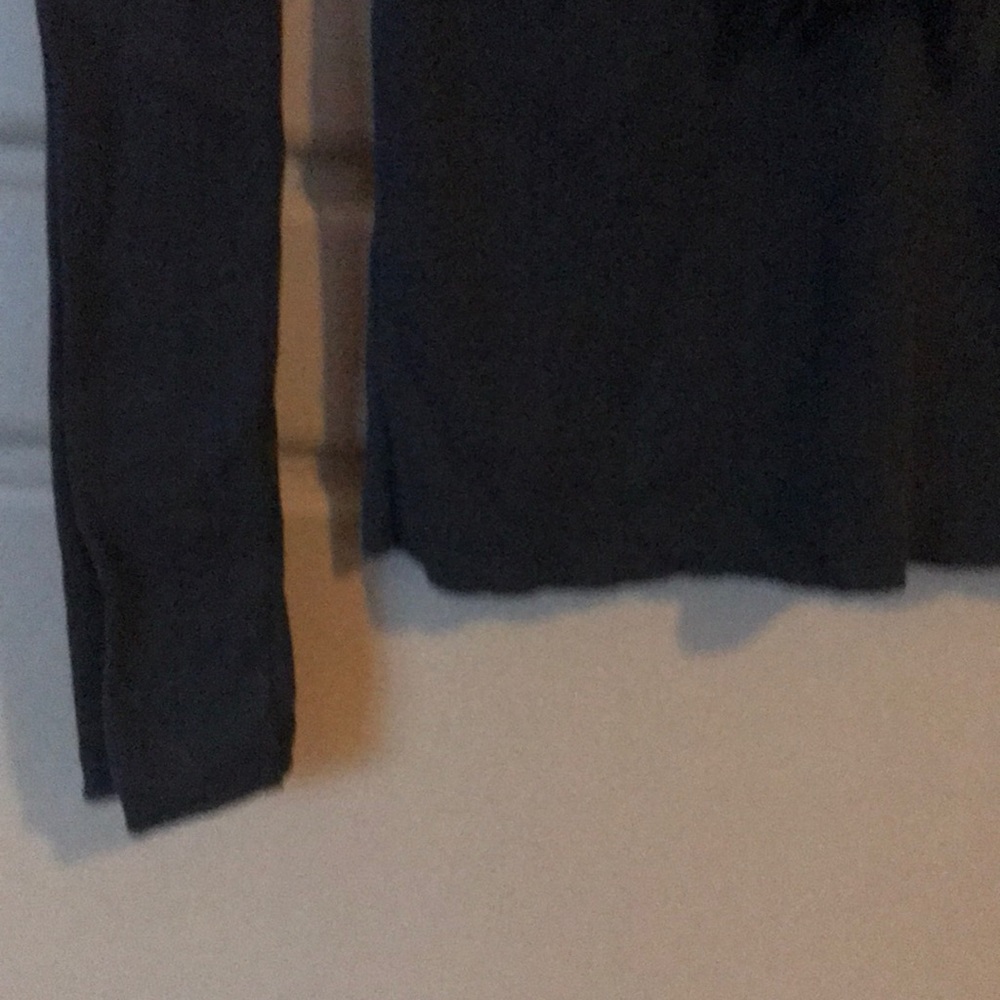 Free People Black Ruffle Shirt - Picture 2 of 5